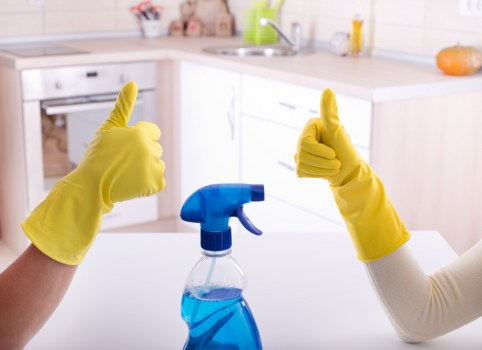 After builders cleaning in Maidavale for renovated homes