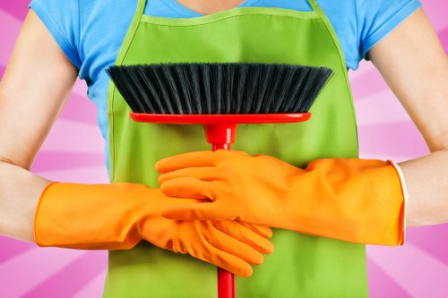 Professional upholstery cleaning for a fabric sofa in Maidavale