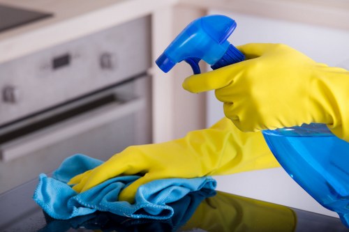 After-hours cleaning service for a Maidavale retail or office property